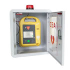 Cabinets de défibrillateur d'AED de coin rond avec l'approbation de la CE de lumière de stroboscope