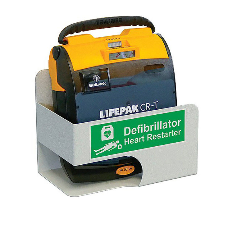 Parenthèse de mur en acier laminée à froid d'AED, parenthèse de mur de défibrillateur d'AED de premiers secours de sécurité